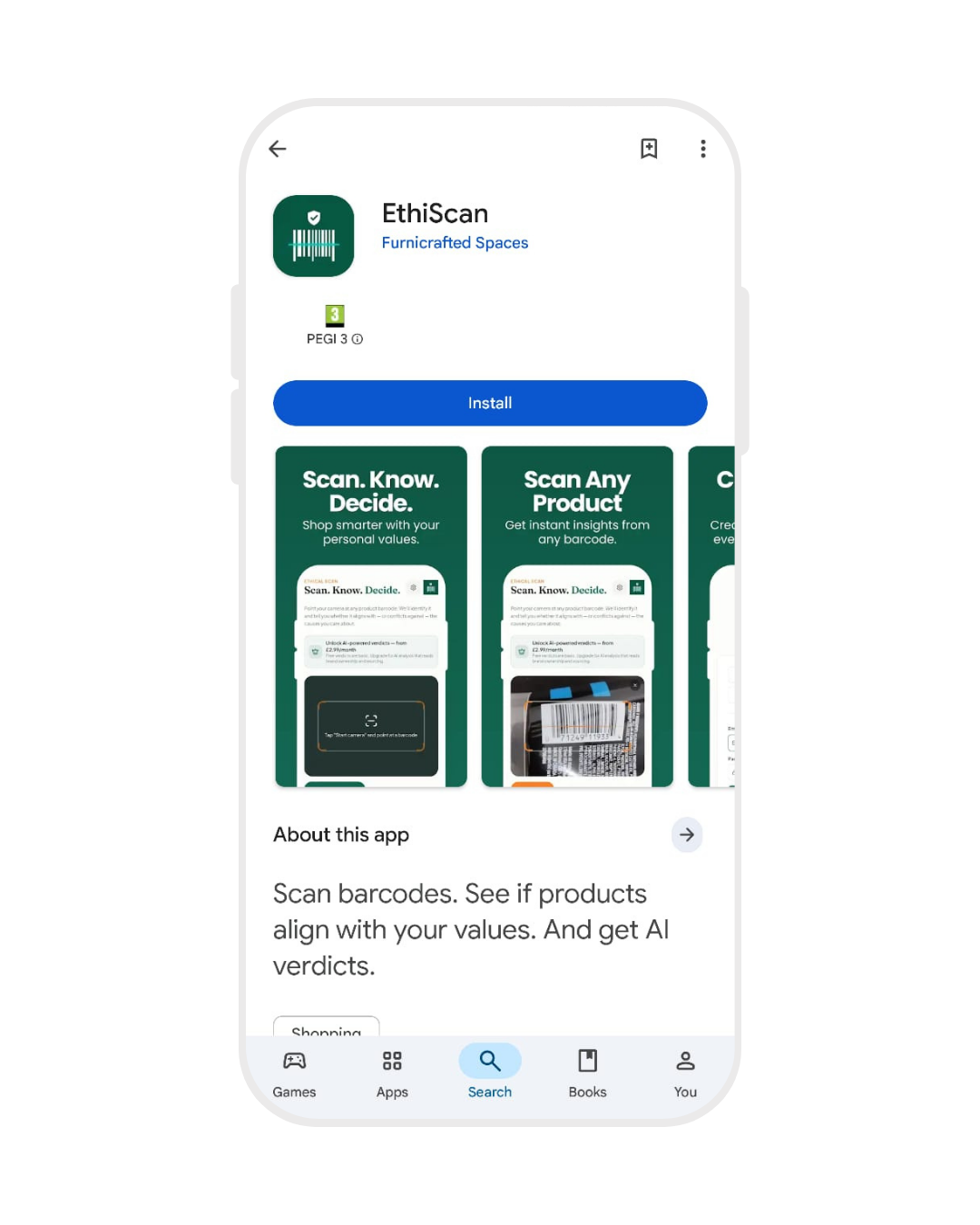 EthiScan_Google Play